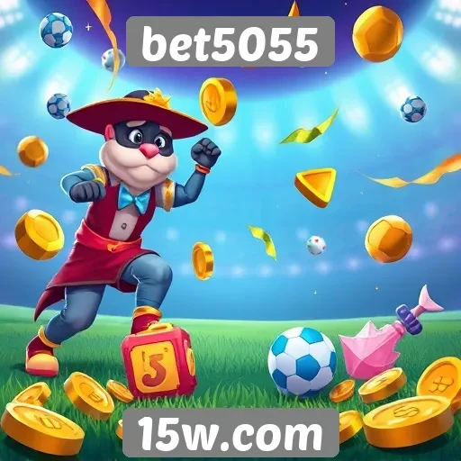 Variedade de jogos disponíveis no bet5055